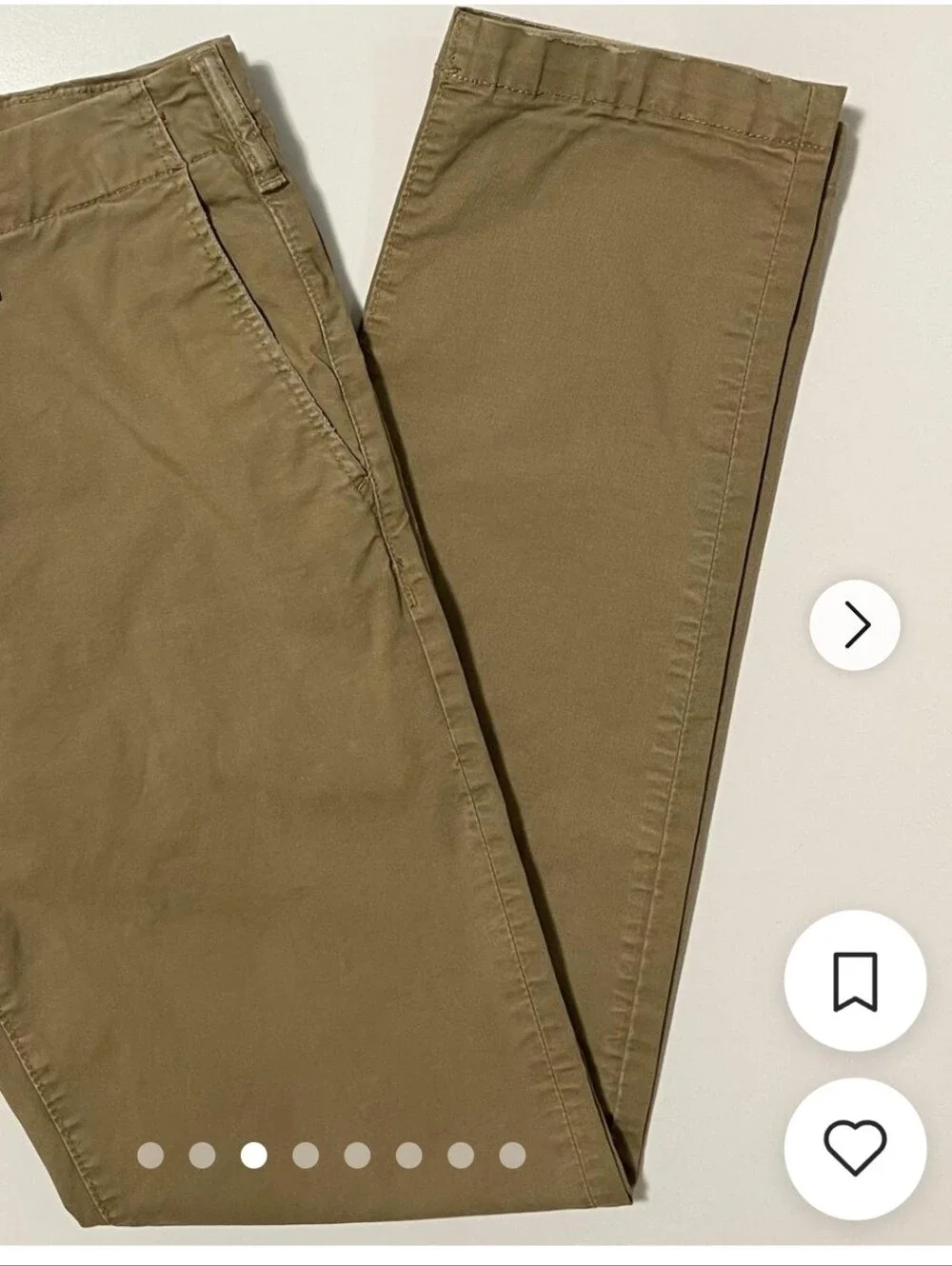 American Eagle Outfitters Men’s Original Straight Lived-in Flex Khakis